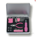 23pcs tin box tool set gift tool set